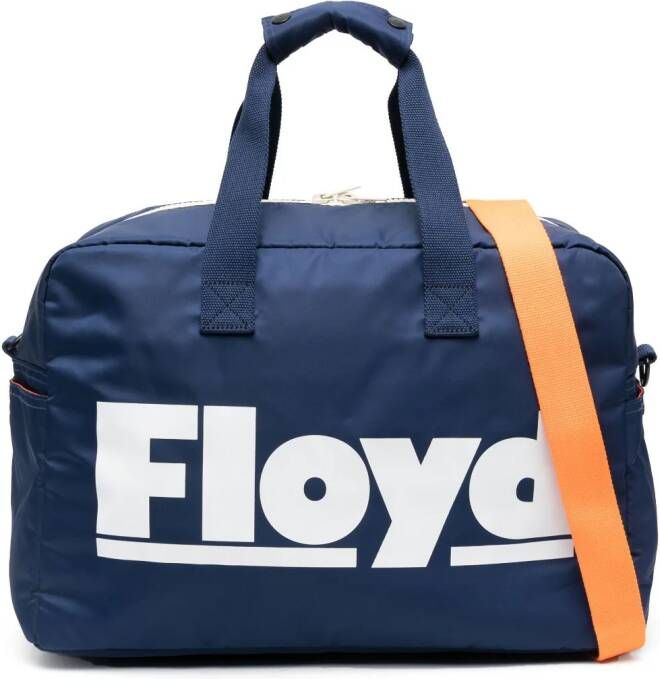 Floyd Reistas met logoprint Blauw