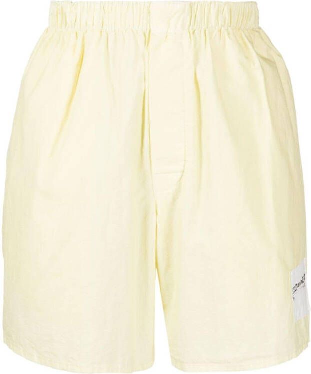 FOO AND FOO Shorts met logopatch Wit