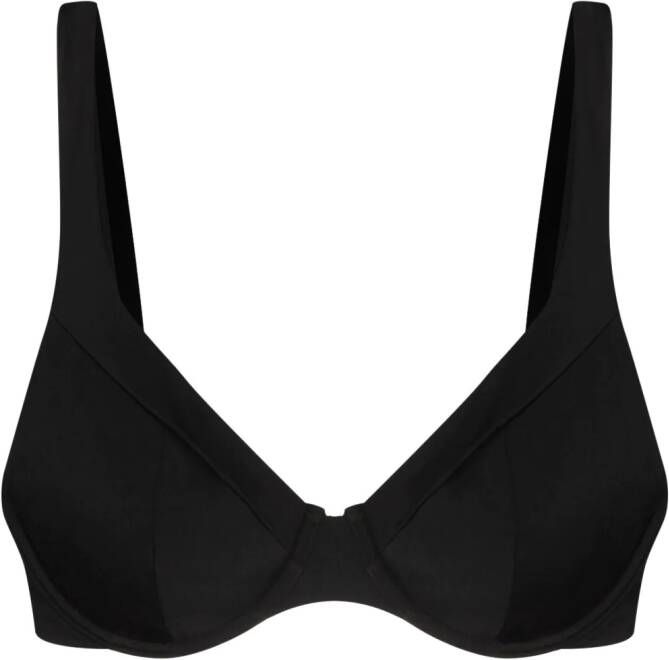 Form and Fold Bikinitop Zwart