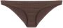 Form and Fold Bikinislip met textuur Bruin - Thumbnail 1