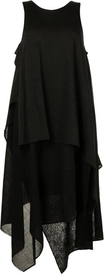 Forme D'expression Asymmetrische jurk Zwart