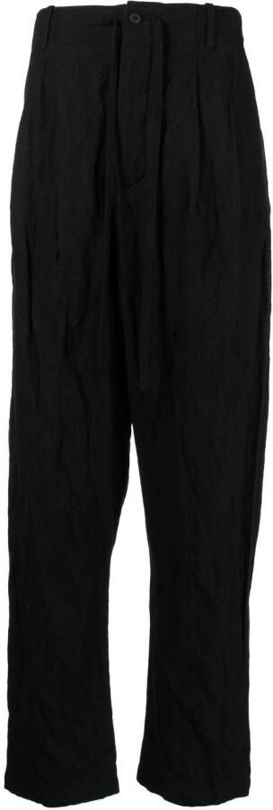 Forme D'expression Broek met verlaagd kruis Zwart