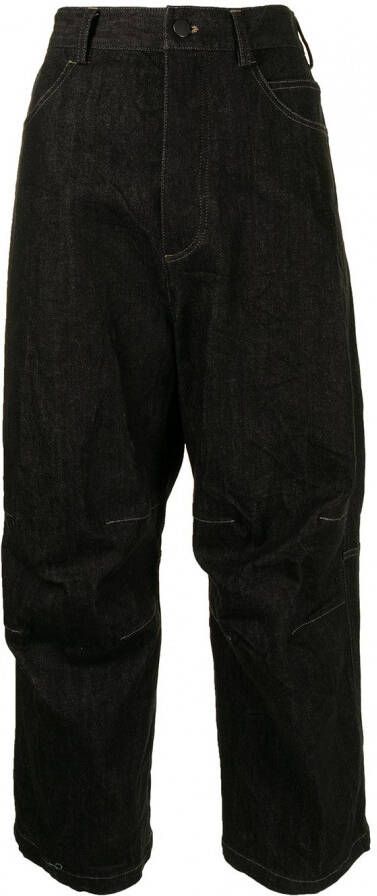 Forme D'expression Cropped broek Zwart