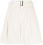 Forme D'expression Flared shorts Beige - Thumbnail 1