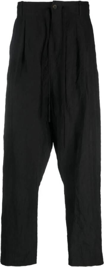 Forme D'expression Linnen broek Zwart