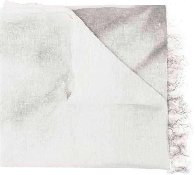 Forme D'expression Sjaal met abstracte print Wit