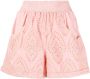 Forte Dei Marmi Couture Shorts met elastische tailleband Roze - Thumbnail 1