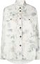 Forte Blouse met bloemenprint Blauw - Thumbnail 1