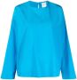 Forte Boxy blouse Blauw - Thumbnail 1