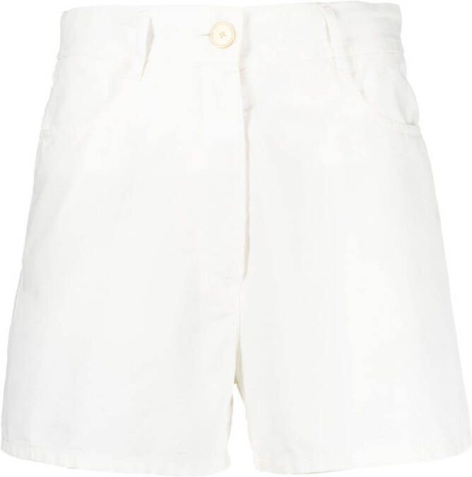 Forte Canvas shorts Wit