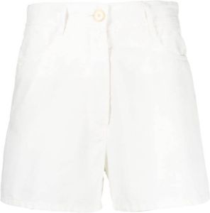 Forte Canvas shorts Wit