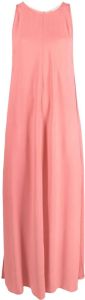 Forte Mouwloze maxi-jurk Roze