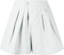 Forte Tweed shorts Blauw - Thumbnail 1