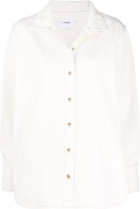 FRAME Button-down shirtjack Wit