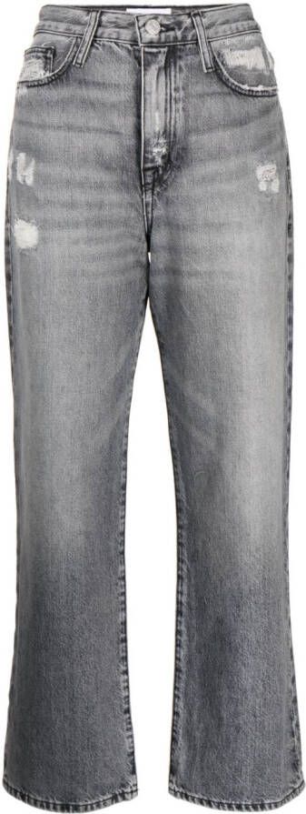 FRAME Cropped jeans Grijs