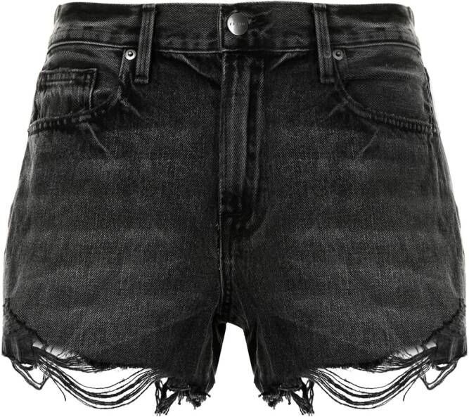 FRAME Denim shorts Zwart