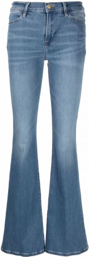 FRAME Flared jeans Blauw