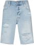 FRAME Gerafelde bermuda shorts Blauw - Thumbnail 1