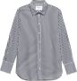 FRAME Gestreepte blouse Zwart - Thumbnail 1