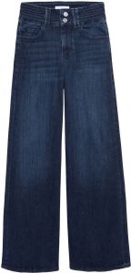 FRAME high-rise wide-leg jeans Blauw