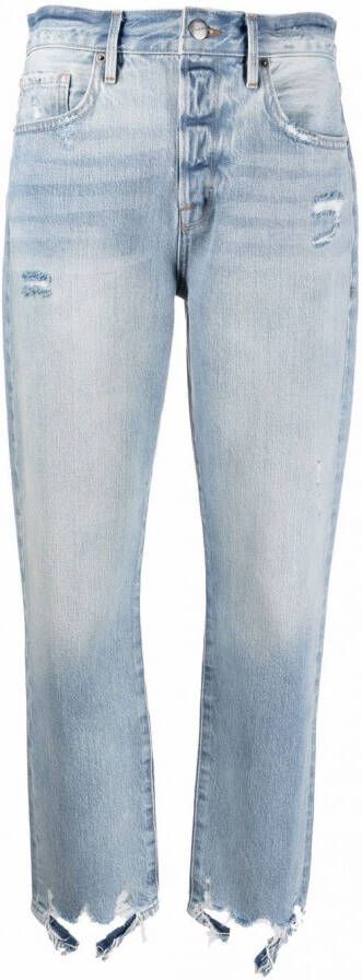 FRAME Jeans met vervaagd-effect Blauw