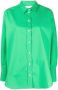 FRAME Klassieke blouse Groen - Thumbnail 1