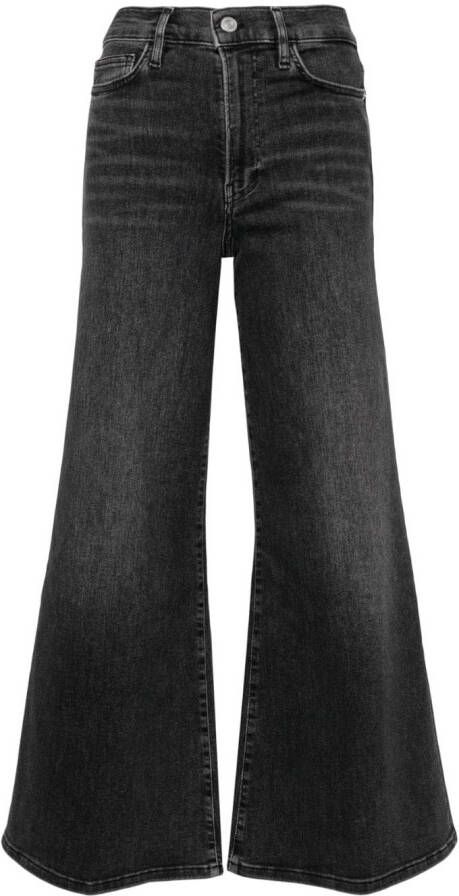 FRAME Le Palazzo flared jeans Zwart