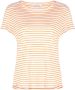 FRAME Linnen T-shirt Beige - Thumbnail 1