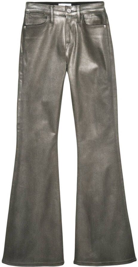 FRAME Metallic jeans Grijs