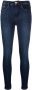 FRAME Skinny jeans dames biologisch katoen katoen gerecycled polyester Spandex Elastane 1 Blauw - Thumbnail 1