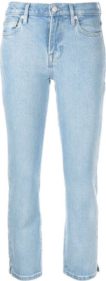 FRAME Straight jeans Blauw