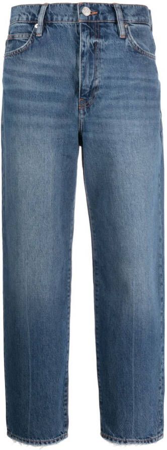 FRAME Jeans met toelopende pijpen Blauw