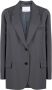 The Frankie Shop Blazer met enkele rij knopen Grijs - Thumbnail 1