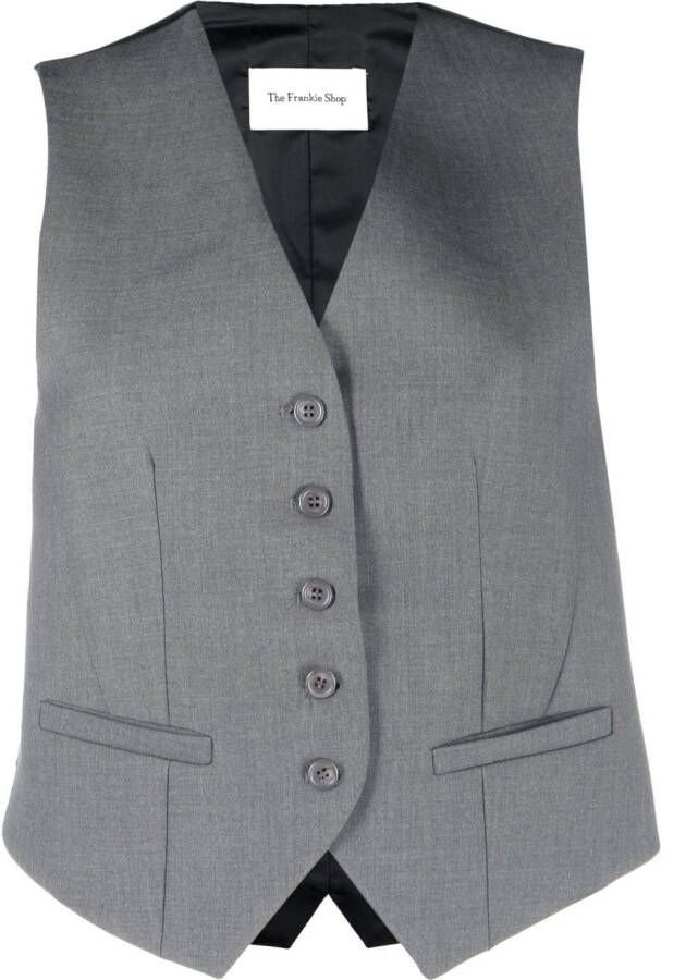 The Frankie Shop Gilet Grijs