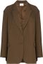 The Frankie Shop Losvallende blazer Bruin - Thumbnail 1