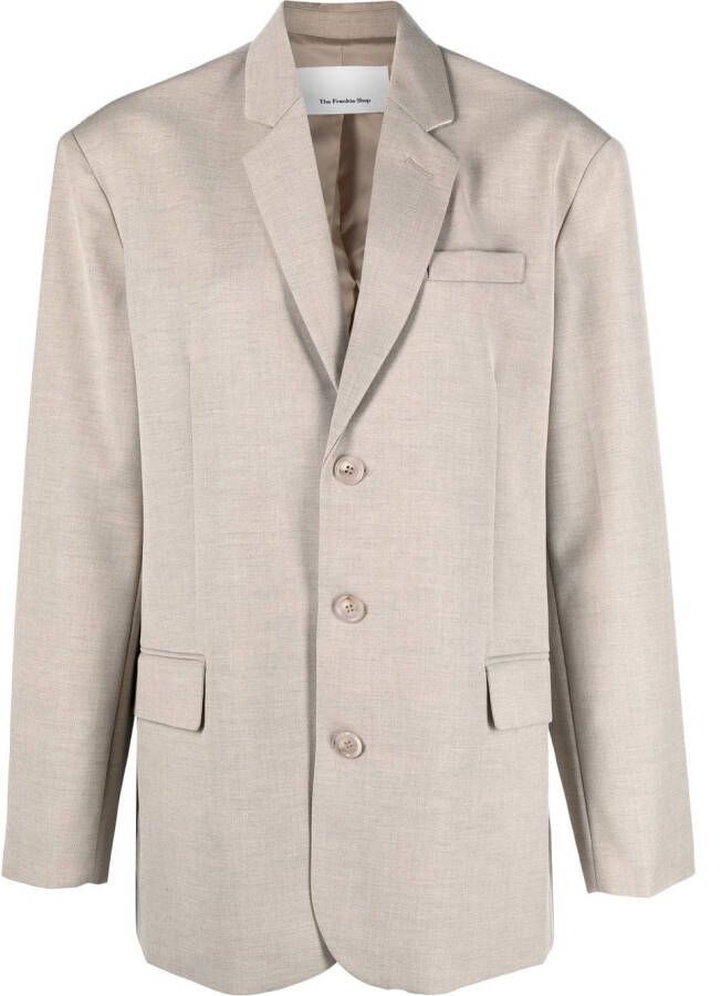 The Frankie Shop Oversized blazer Beige