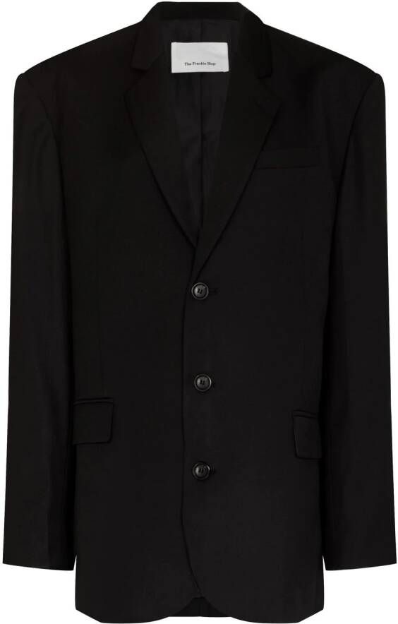 The Frankie Shop Oversized blazer Zwart