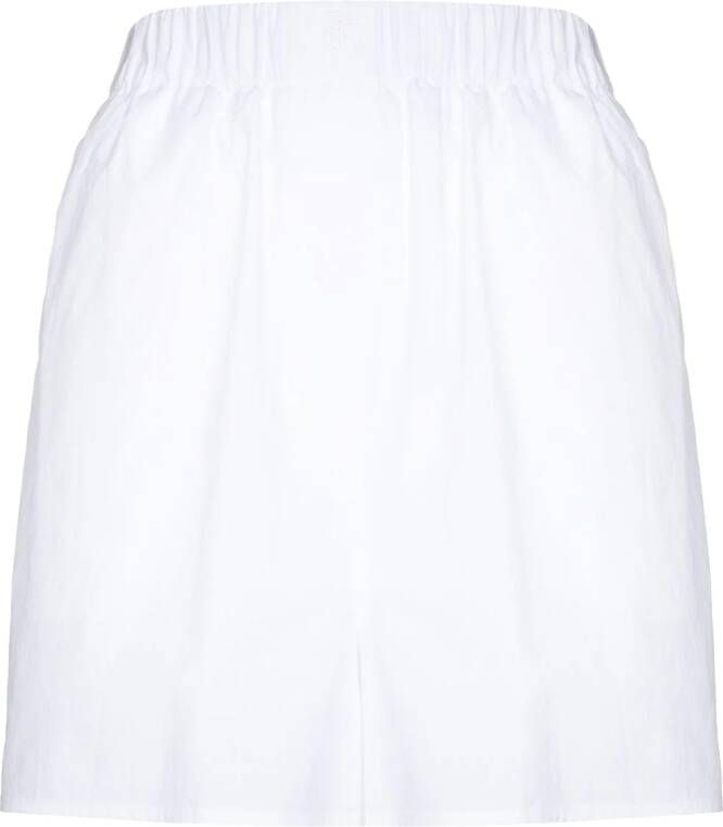 The Frankie Shop Shorts van biologisch katoen Wit