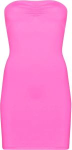 Frankies Bikinis Mini-jurk Roze