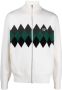 Fred Perry Vest met argyle print Wit - Thumbnail 1