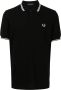 Fred Perry Katoenen poloshirt Zwart - Thumbnail 1
