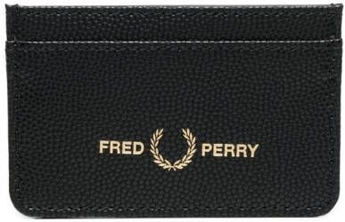 Fred Perry Pasjeshouder met logoprint Zwart