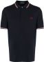 Fred Perry Poloshirt met contrasterende afwerking Blauw - Thumbnail 1