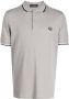 Fred Perry Poloshirt met contrasterende afwerking Grijs - Thumbnail 1