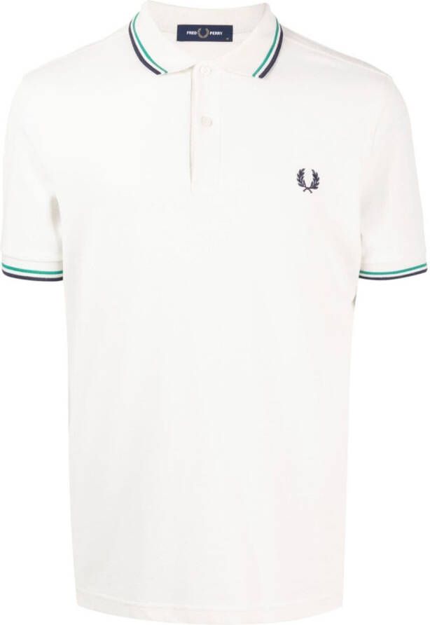 Fred Perry Poloshirt met geborduurd logo Beige