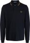 Fred Perry Poloshirt met geborduurd logo Blauw - Thumbnail 1