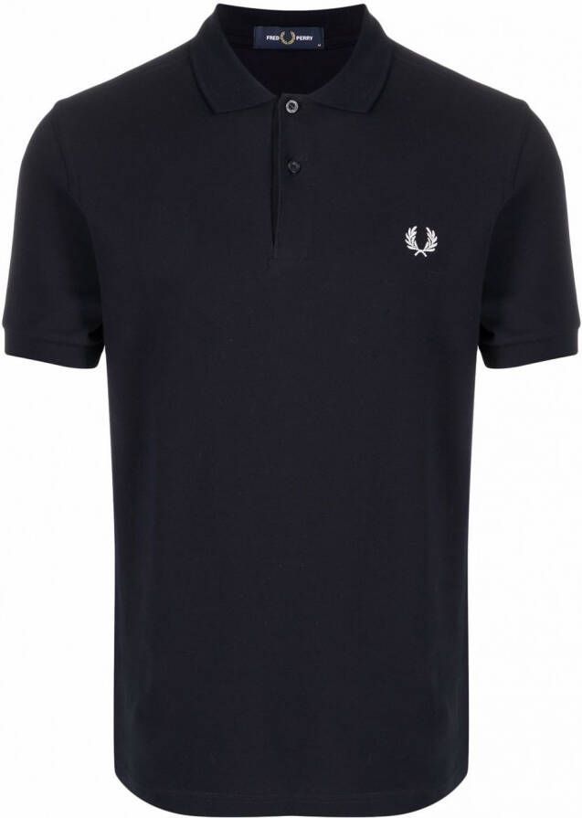 Fred Perry Poloshirt met geborduurd logo Blauw