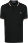 Fred Perry Poloshirt met geborduurd logo Zwart - Thumbnail 1
