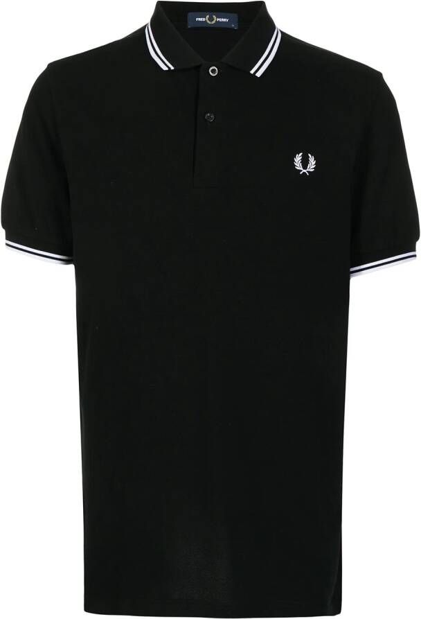 Fred Perry Poloshirt met logo Zwart