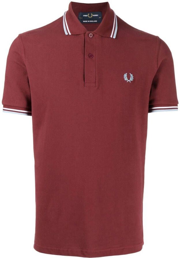 Fred Perry Poloshirt Rood